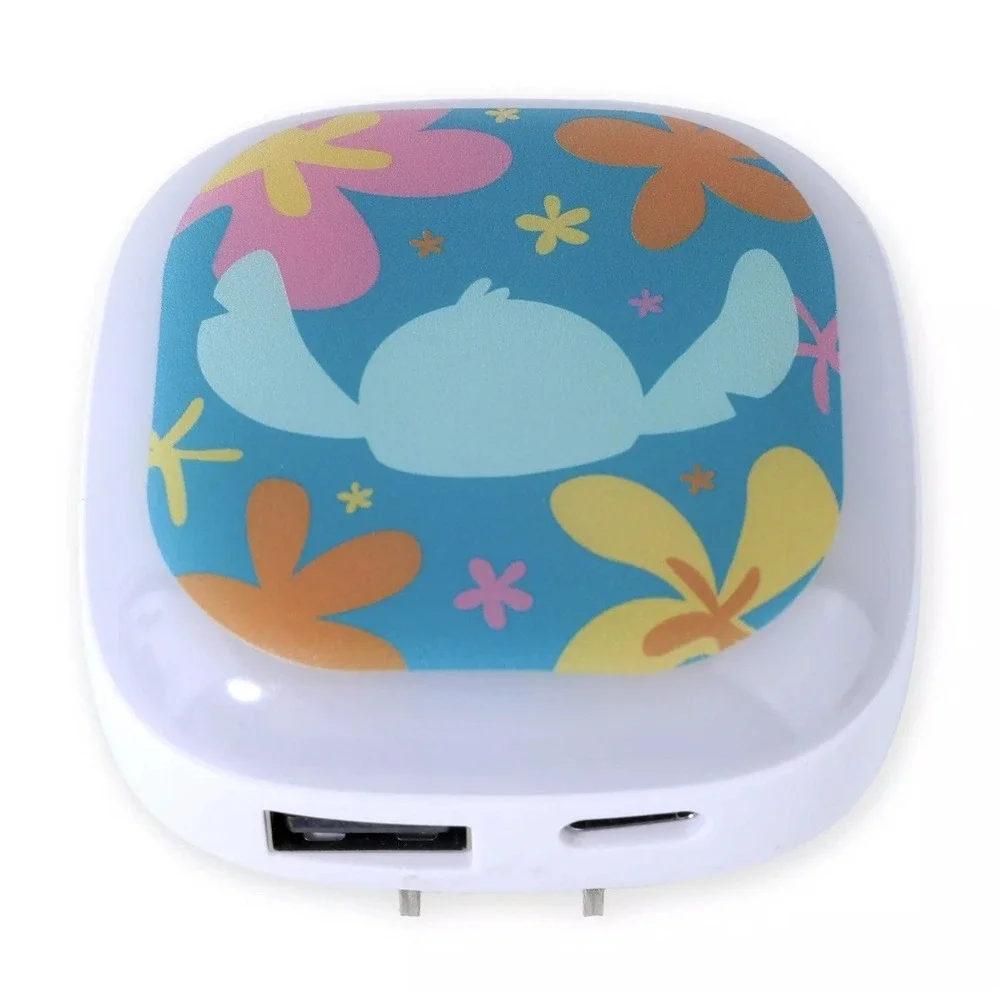 Disney Stitch USB Charging Touch LED Nightlight USB & Type-C New in Box